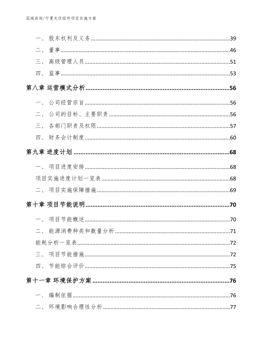 宁夏光伏组件项目实施方案_第3页