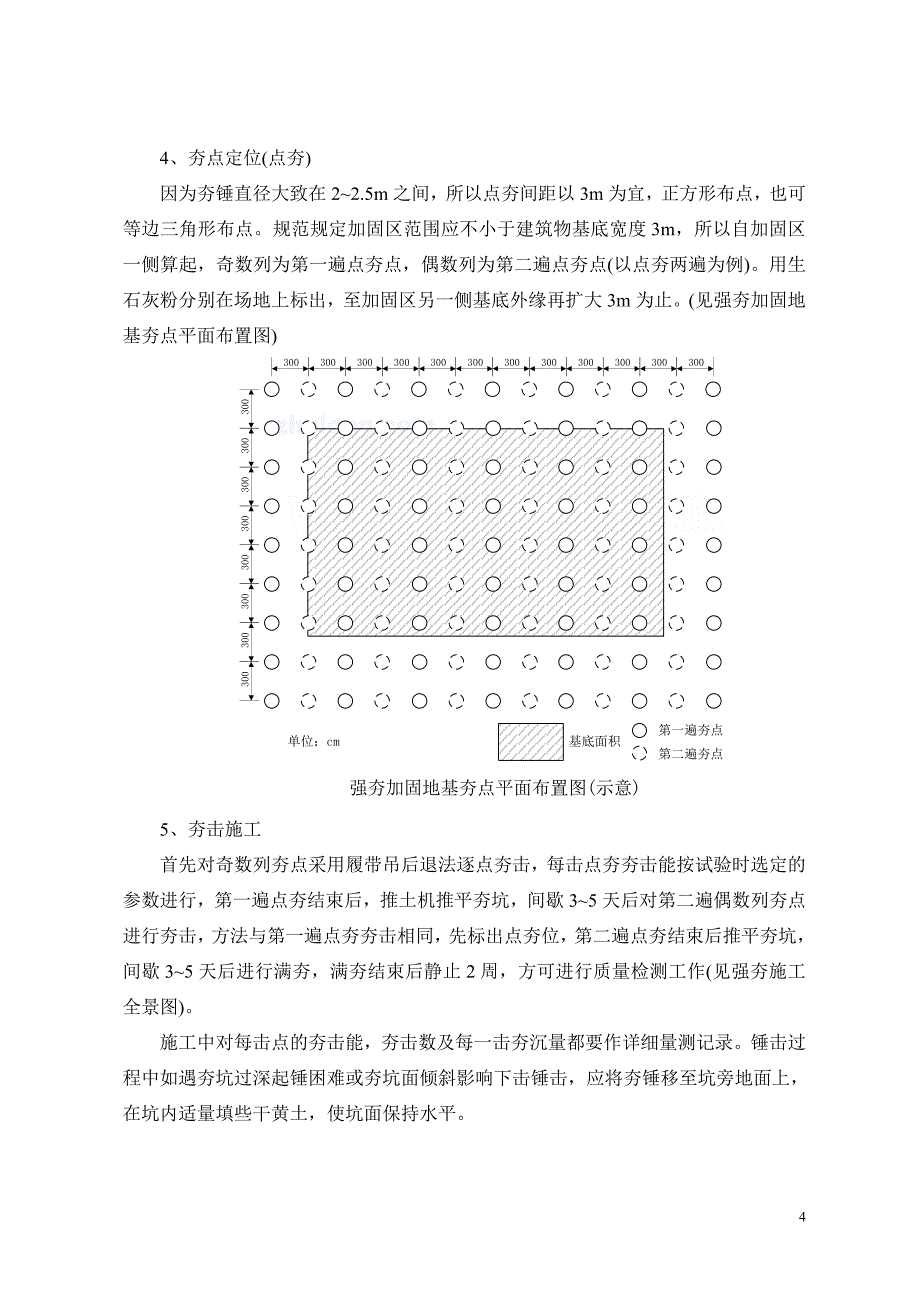 强夯施工处理湿陷性黄土地基工法_secret.doc_第4页