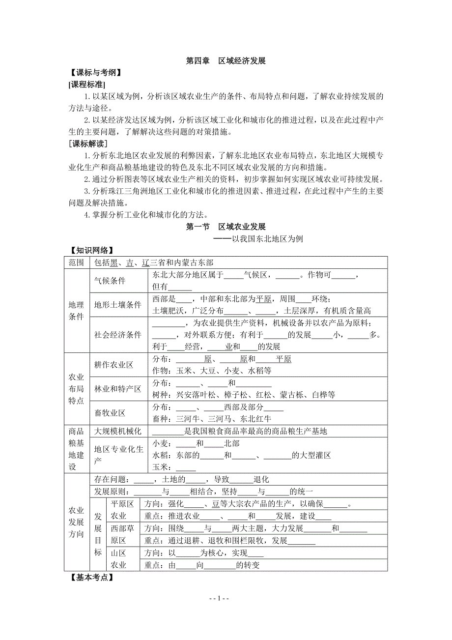 地必3第4章第1节 区域农业发展.doc_第1页