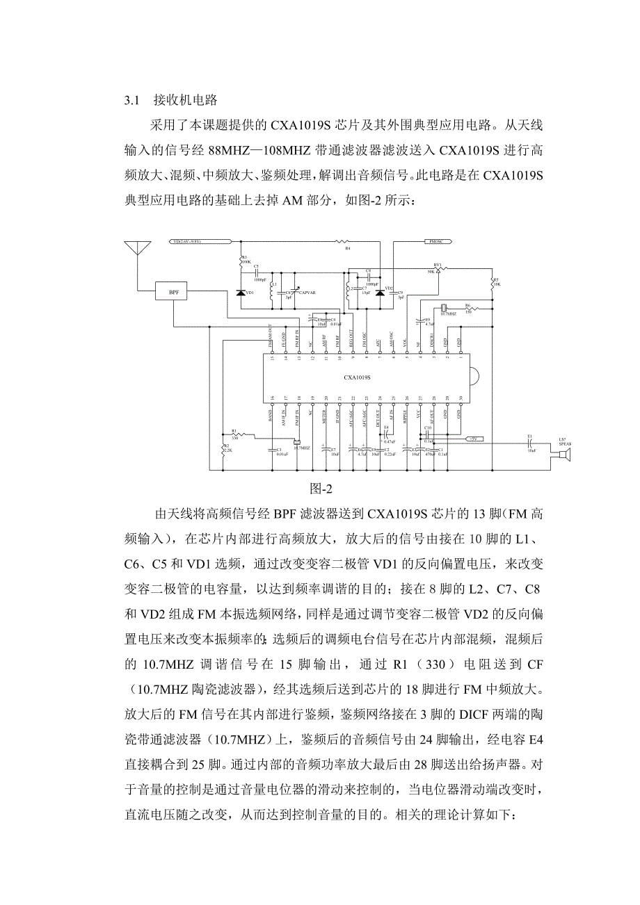 数字式调频收音机设计资料_第5页