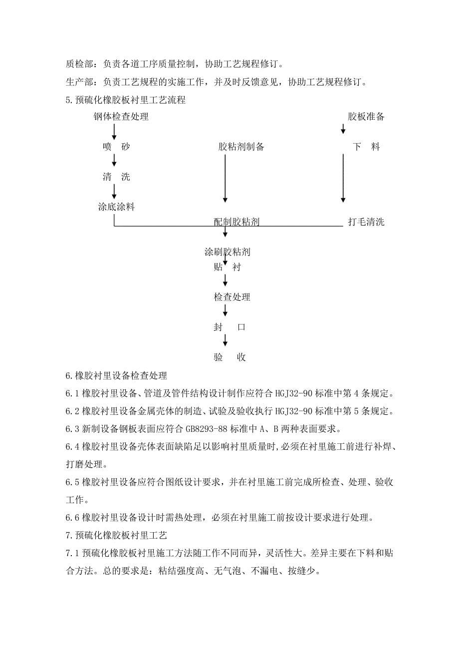 橡胶衬里施工技术方案.doc_第5页