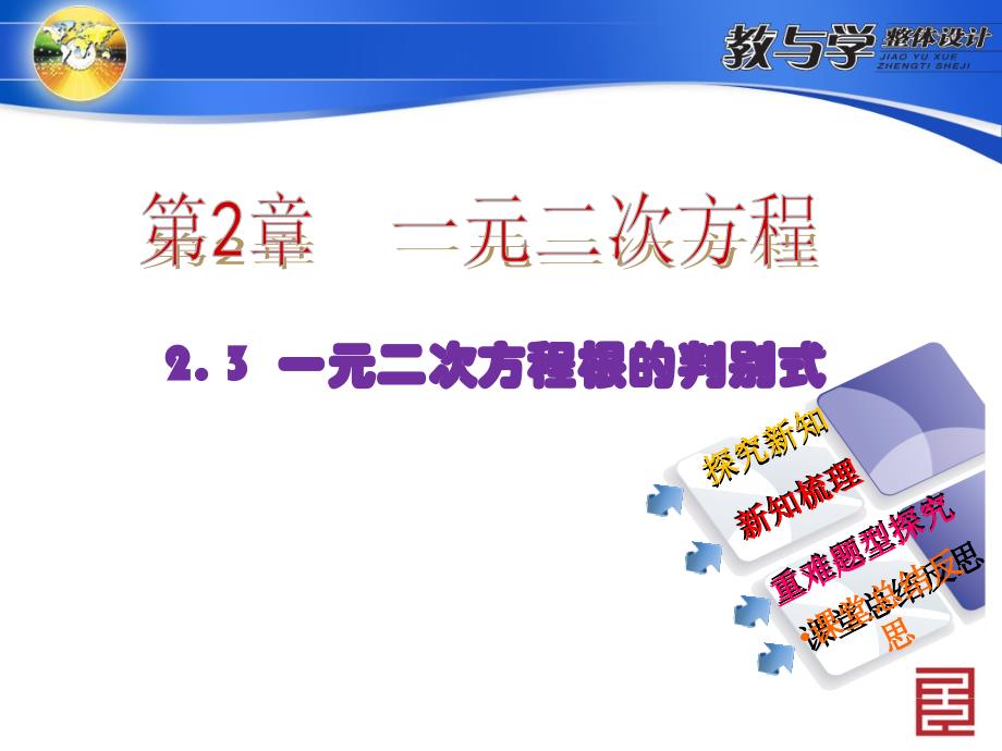 2.3一元二次方程根的判别式 (2)_第2页