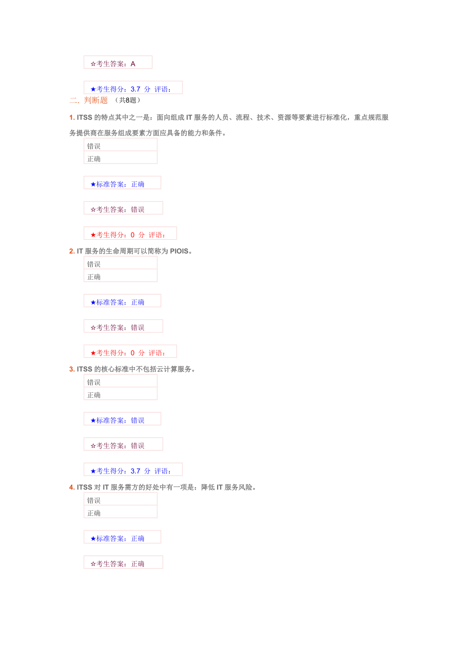 ITSS认证IT服务工程师题库.docx_第3页