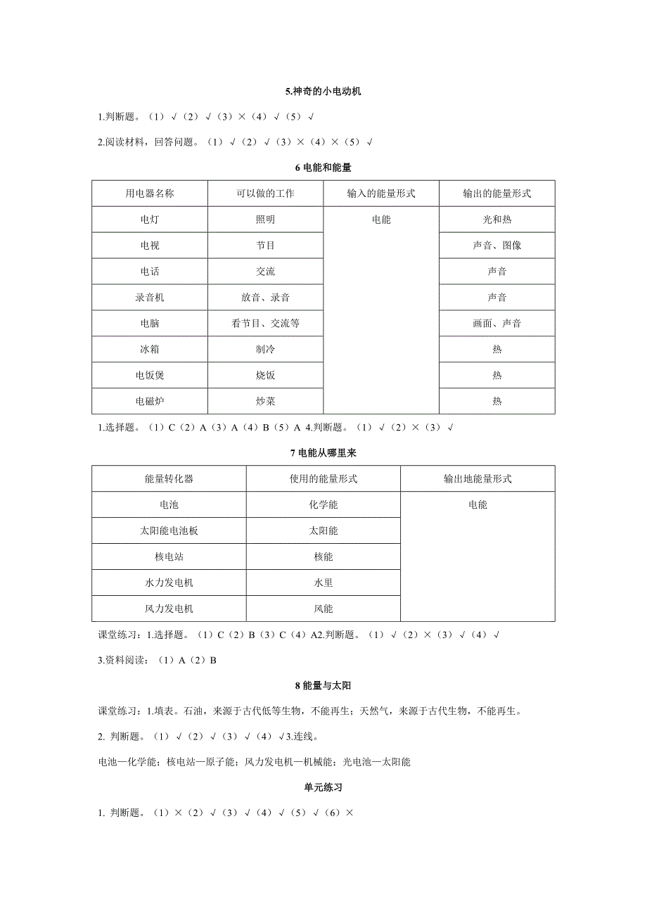 六上科学作业本答案_第5页