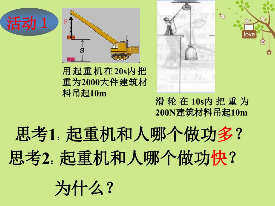 九年级物理上册 11.2怎样比较做功的快慢 （新版）粤教沪版_第3页