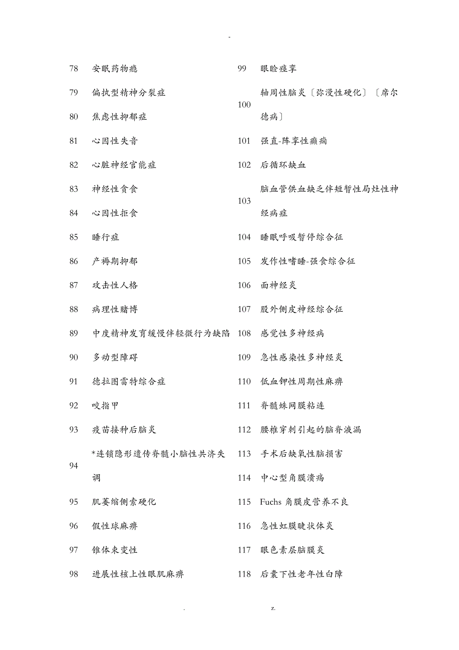 国际疾病分类编码练习题与答案_第3页