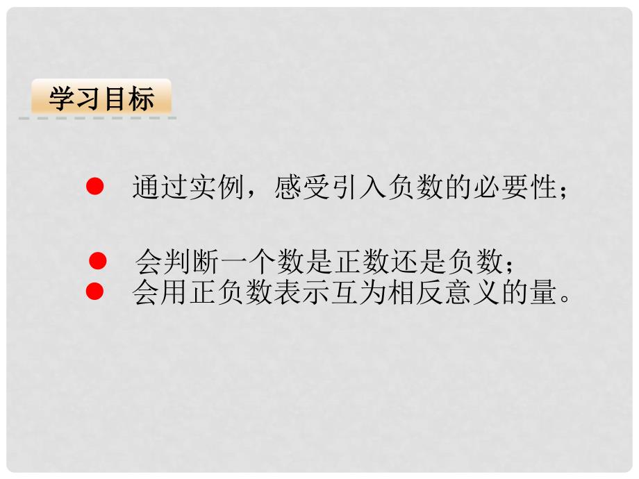 七年级数学上册 第一章 有理数 1.1 正数和负数课件 （新版）新人教版_第3页