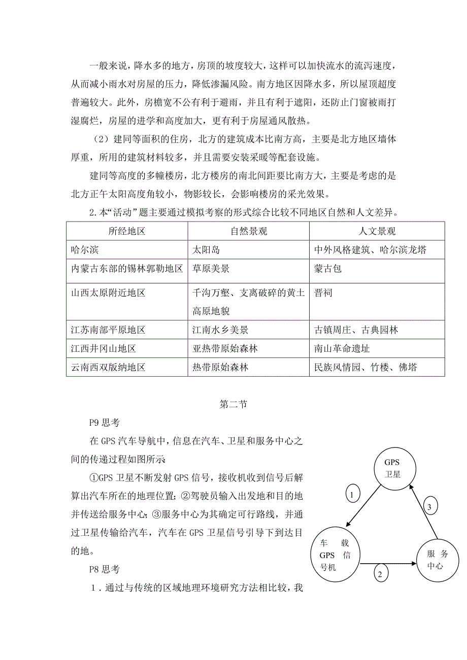 地理必修3思考和活动题答案第一章_第2页