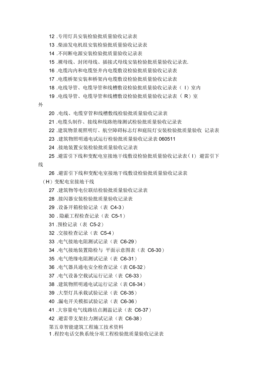 机电工程竣工资料_第3页