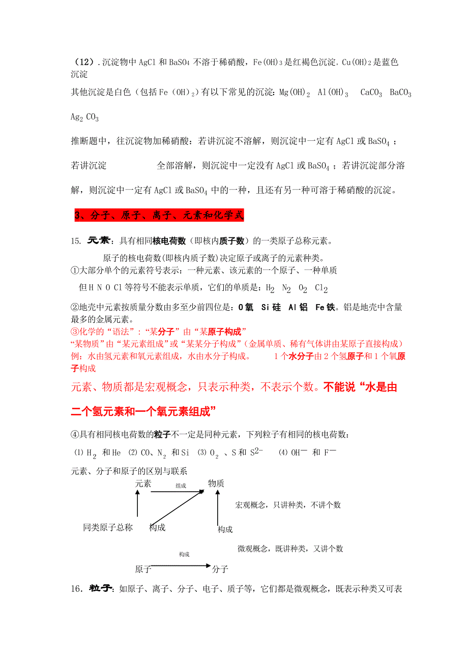 河南名校中考化学总复习知识点总结_第4页