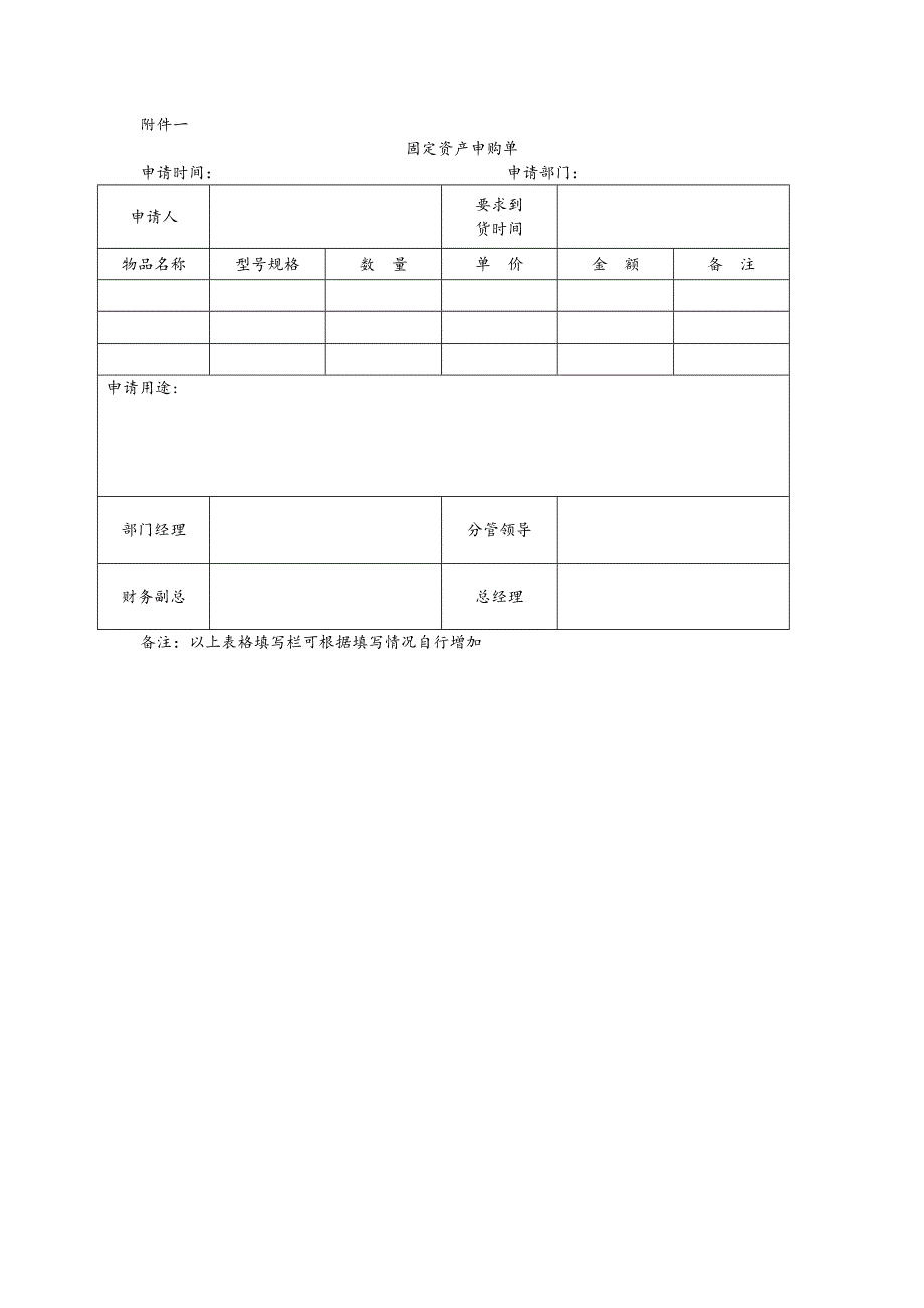 中小企业固定资产管理制度汇编_第4页