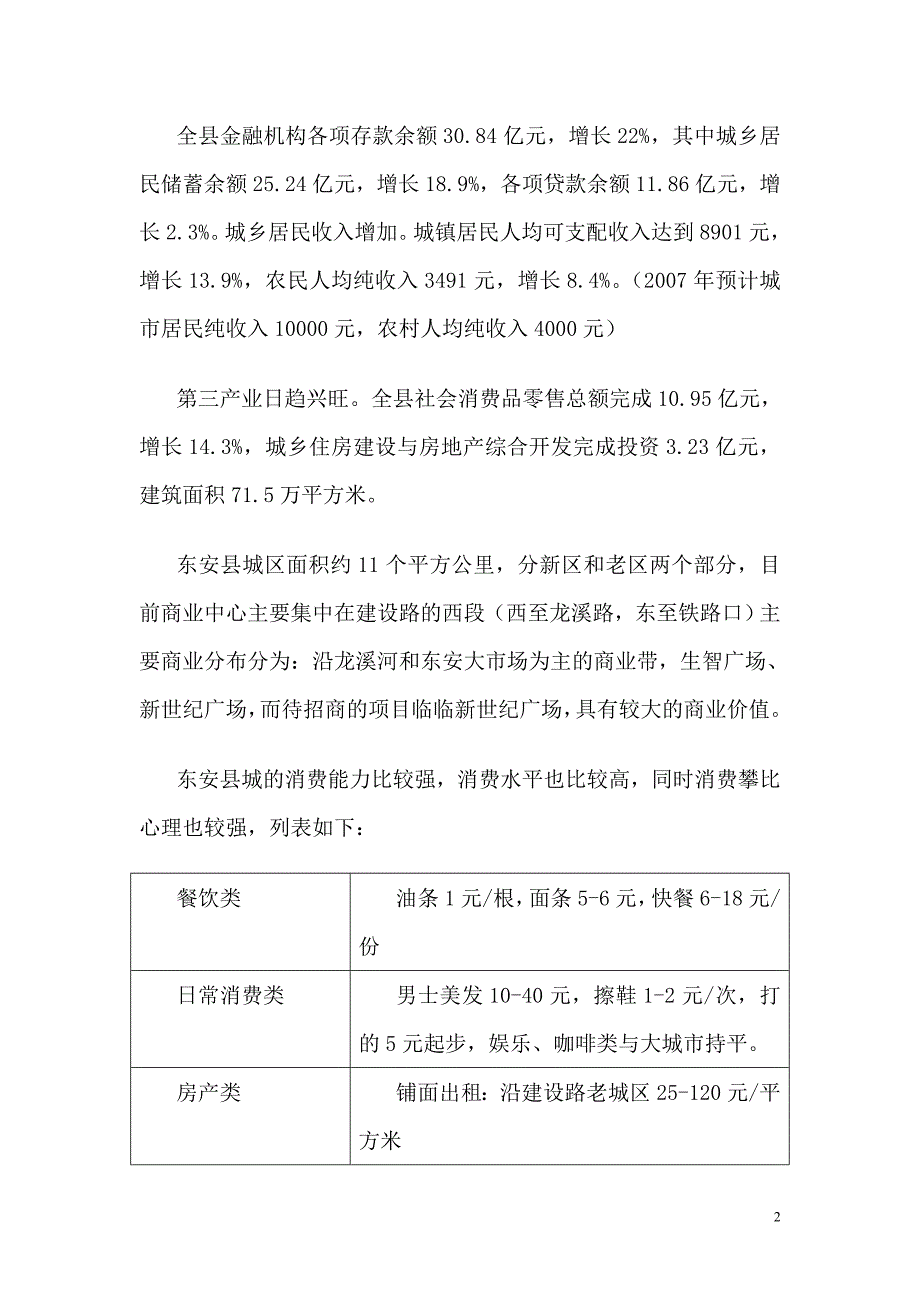 东安建材家居广场招商方案_第2页