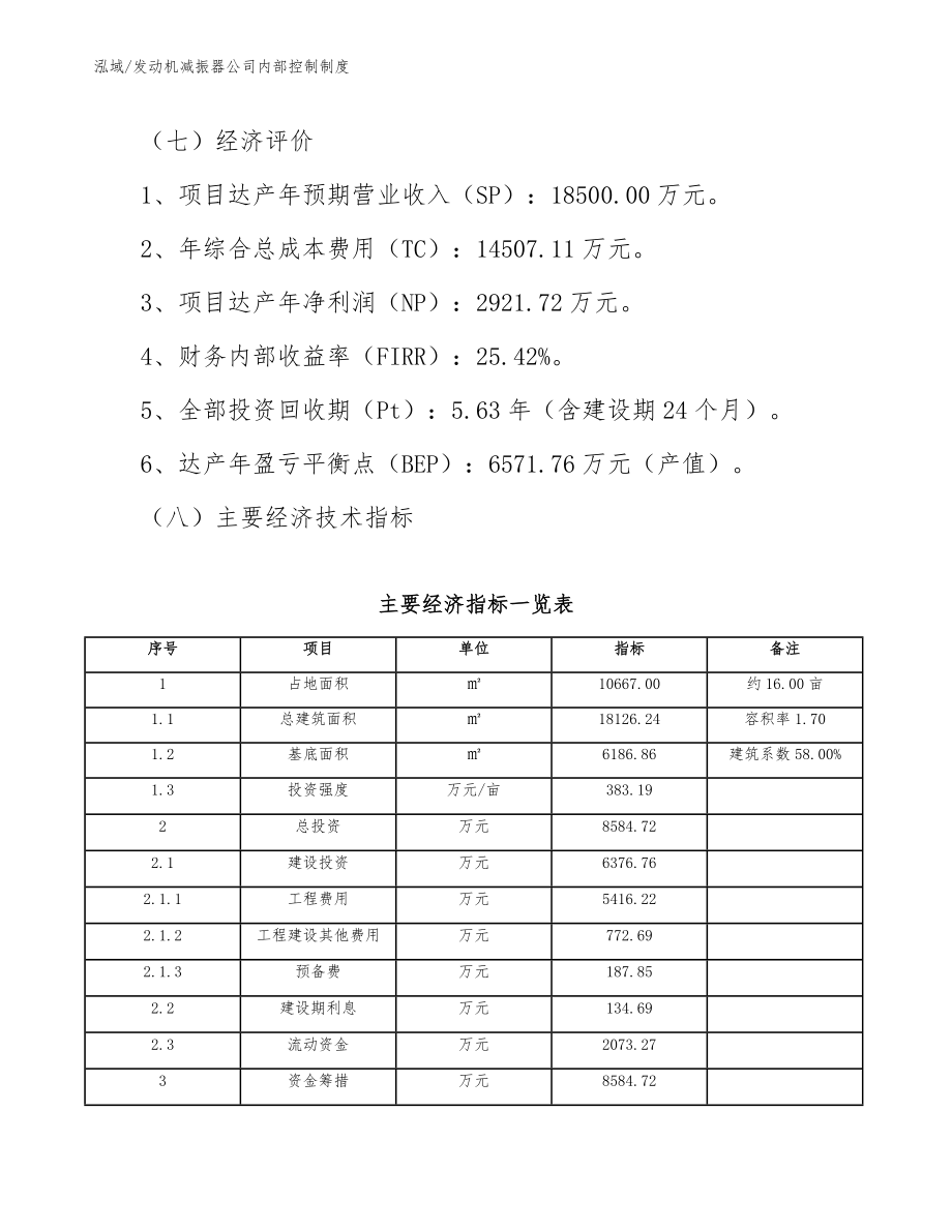 发动机减振器公司内部控制制度【参考】_第4页