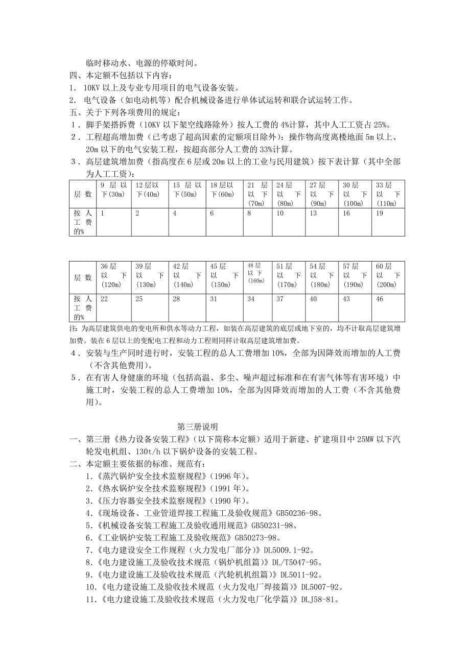 全国统一安装工程预算定额第九册通风空调工程　GYD_第5页