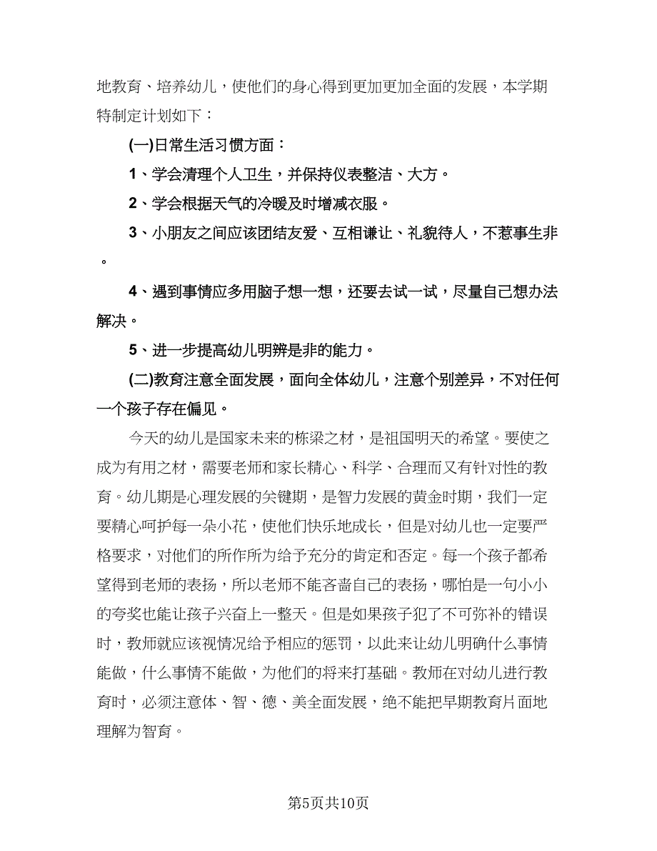 幼儿园大班主任春季计划（二篇）.doc_第5页