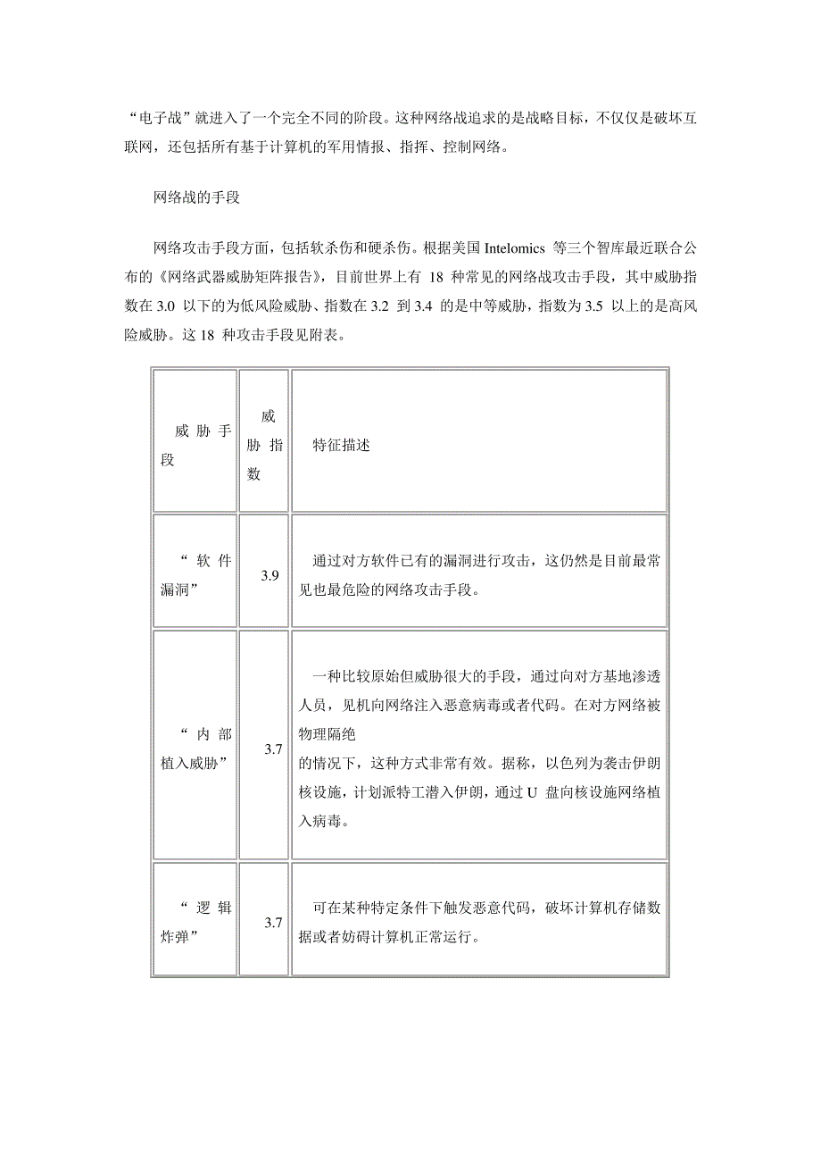 网络战的分类、手段和影响知识交流89_第2页