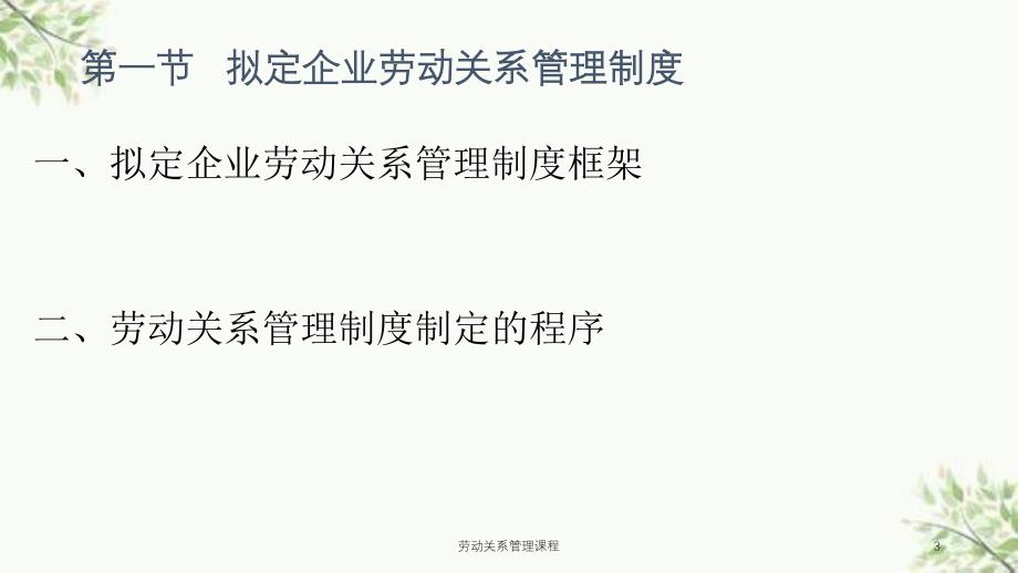 劳动关系管理课程课件_第3页