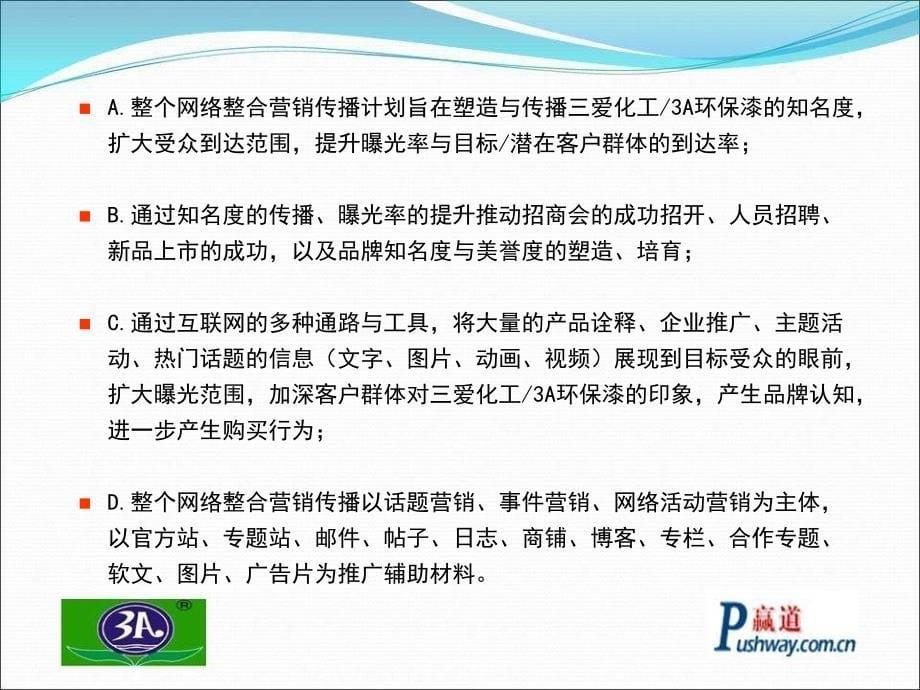 三爱化工3A环保漆网络整合营销传播项目提案书_第5页