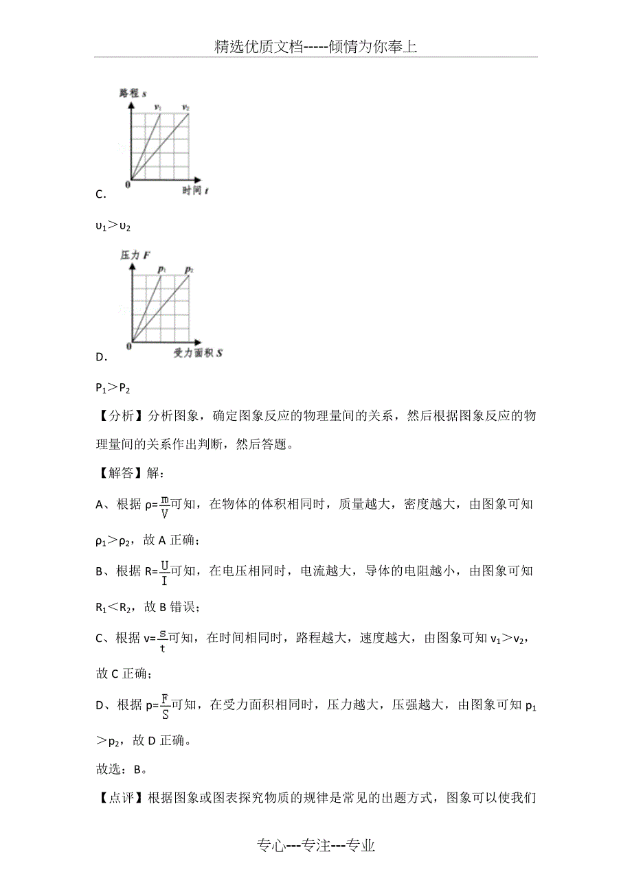 2018年中考物理分类汇编-22图像信息题_第4页