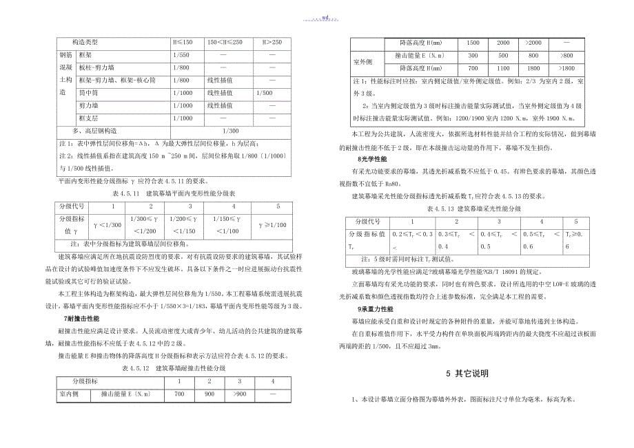 幕墙设计说明书_第5页