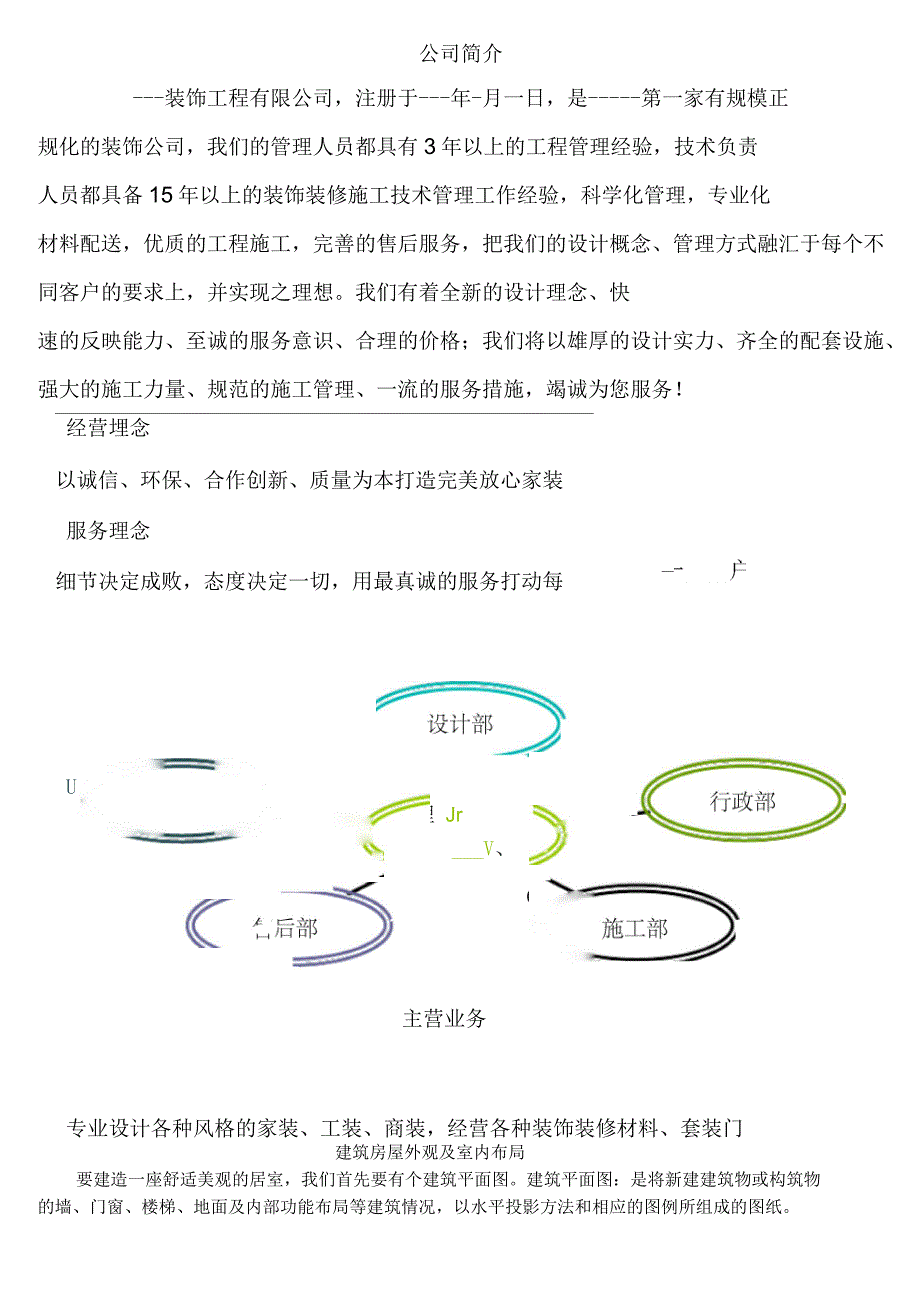 装饰公司宣传手册内容_第1页