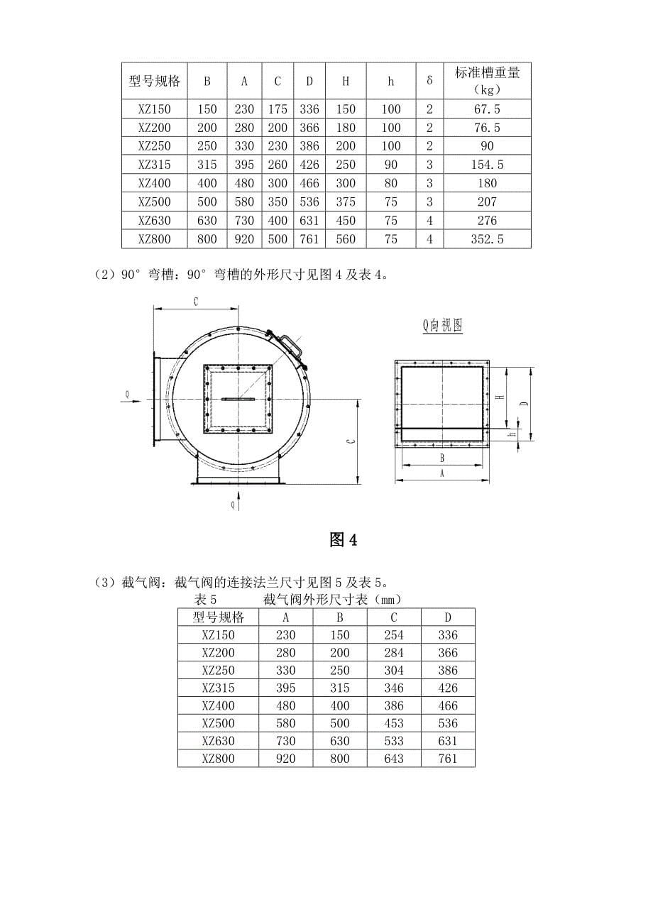 空气输送斜槽使用手册_第5页