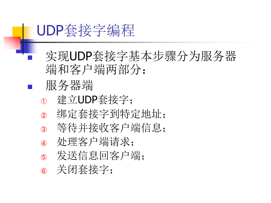 第04章 UDP套接字编程基础_第2页