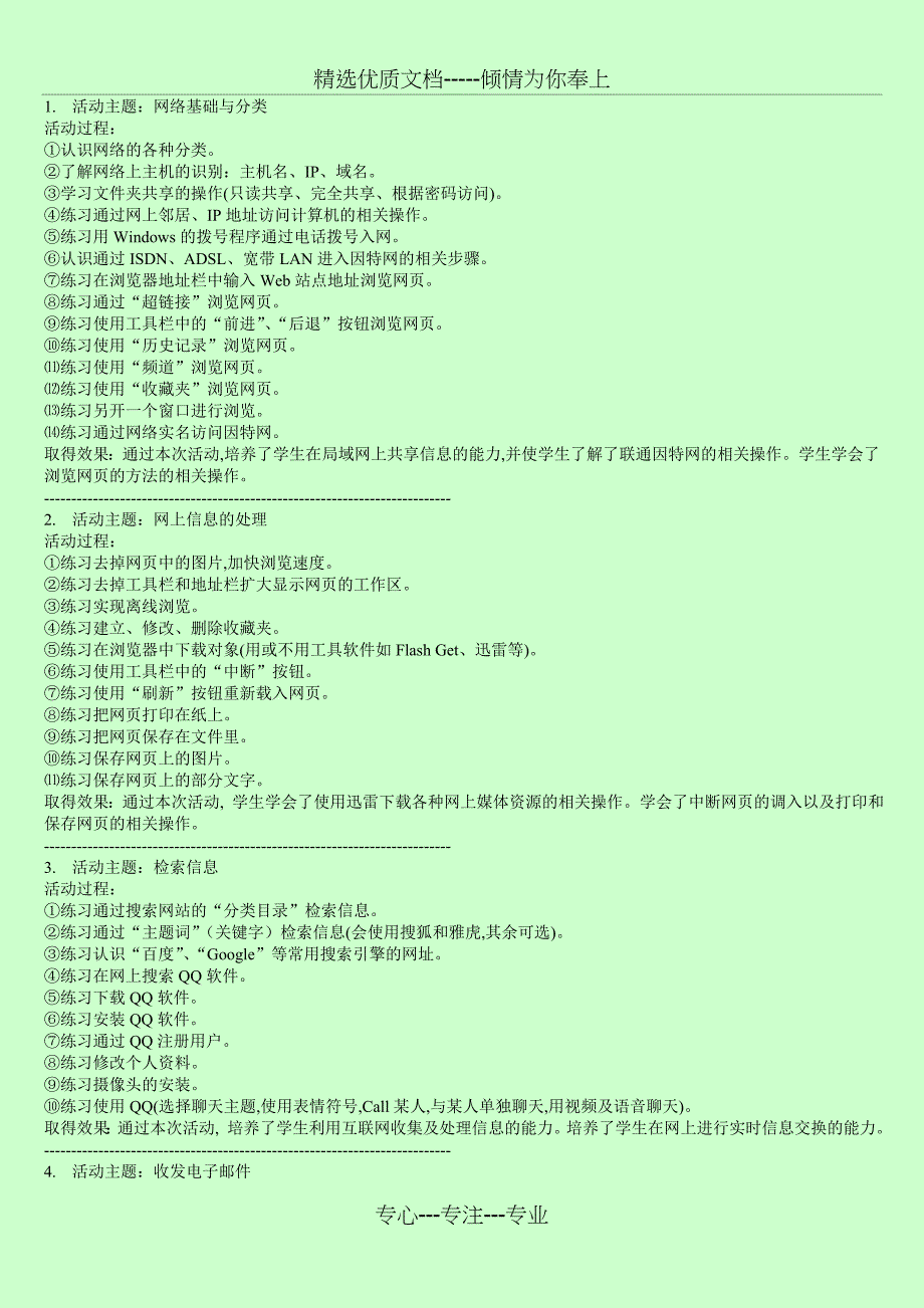 信息技术兴趣小组活动记录&amp;amp#183;下_第1页