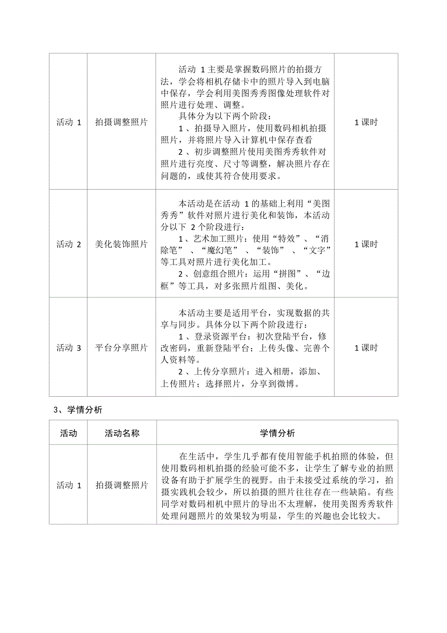 [信息技术2.0微能力]：中学七年级信息技术下（第一单元）拍摄调整照片--中小学作业设计大赛获奖优秀作品[模板]-《义务教育信息技术课程标准（2022年版）》_第3页