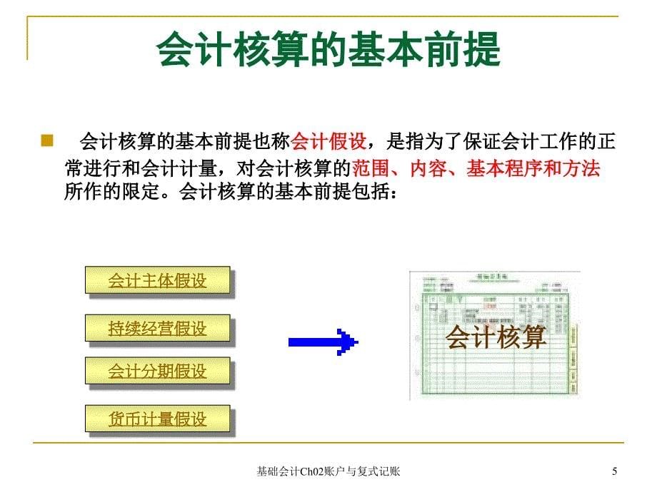 基础会计Ch02账户与复式记账课件_第5页