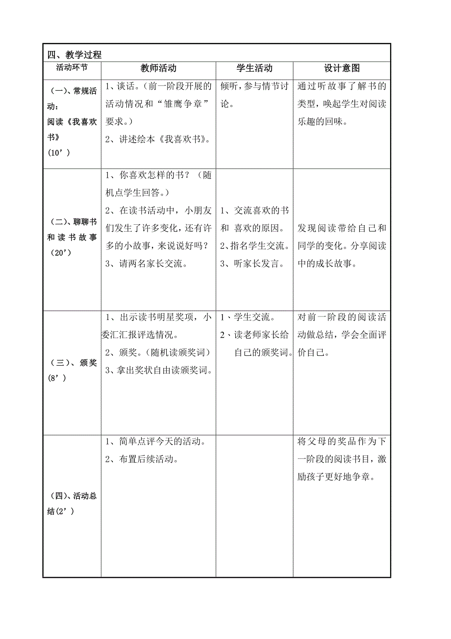 班队活动教学设计方案_第2页