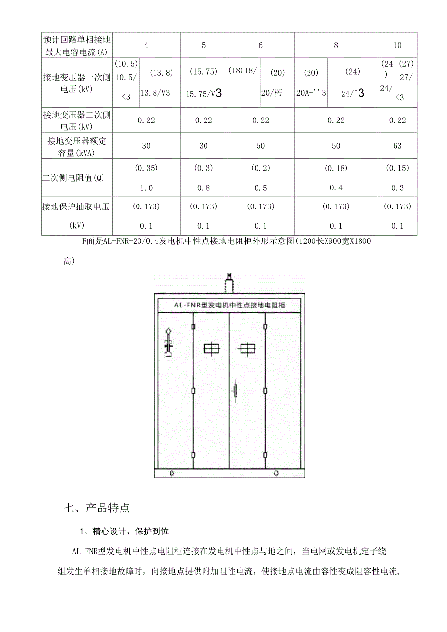 发电机中性点接地电阻柜_第3页