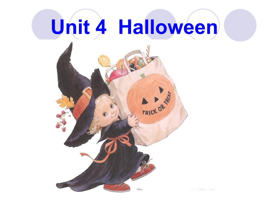 牛津苏教五上Unit4Halloween件之一_第1页