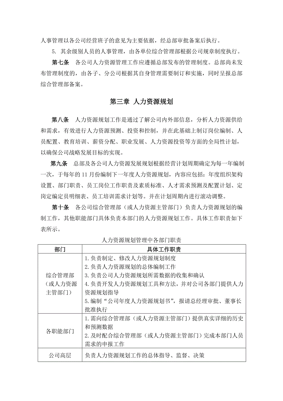 人力资源管理制度例文_第3页