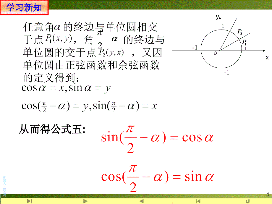 《诱导公式》ppt课件人教版高中数学_第4页