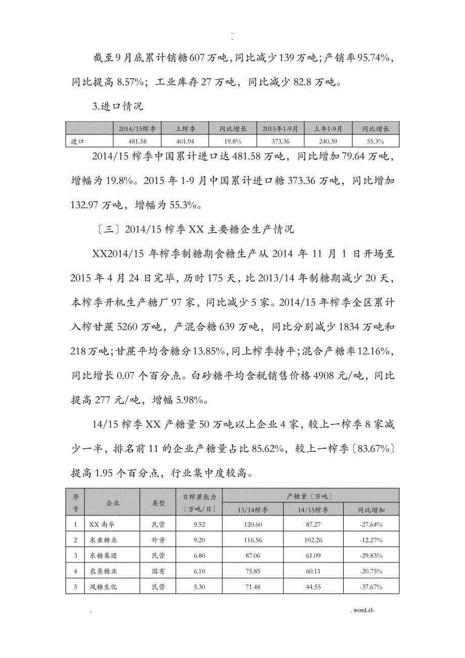 制糖行业调研报告_第5页