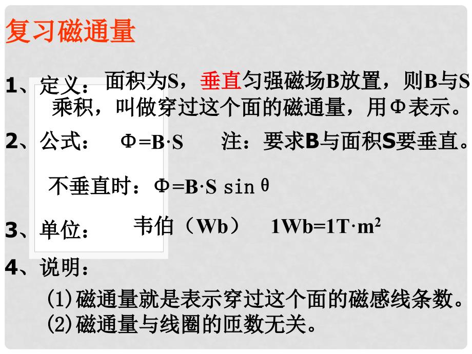 【物理】4.2《探究电磁感应产生的条件》精品课件（新人教版选修32）_第2页