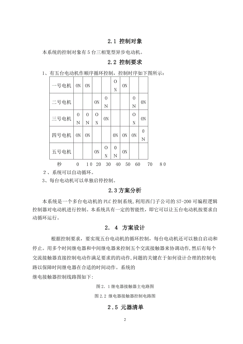 五台电动机顺序控制系统设计_第4页