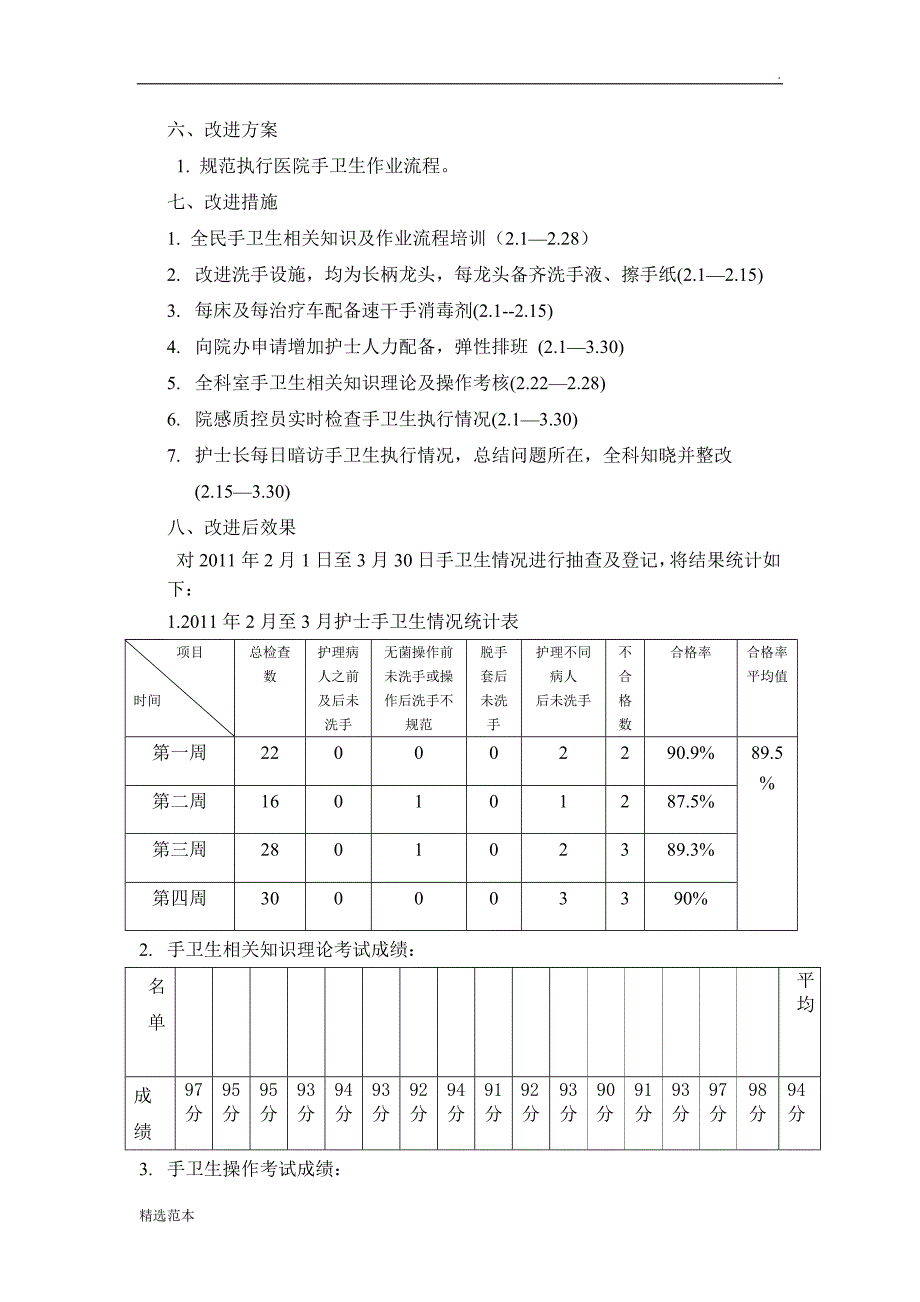 手卫生持续质量改进报告9.doc_第4页