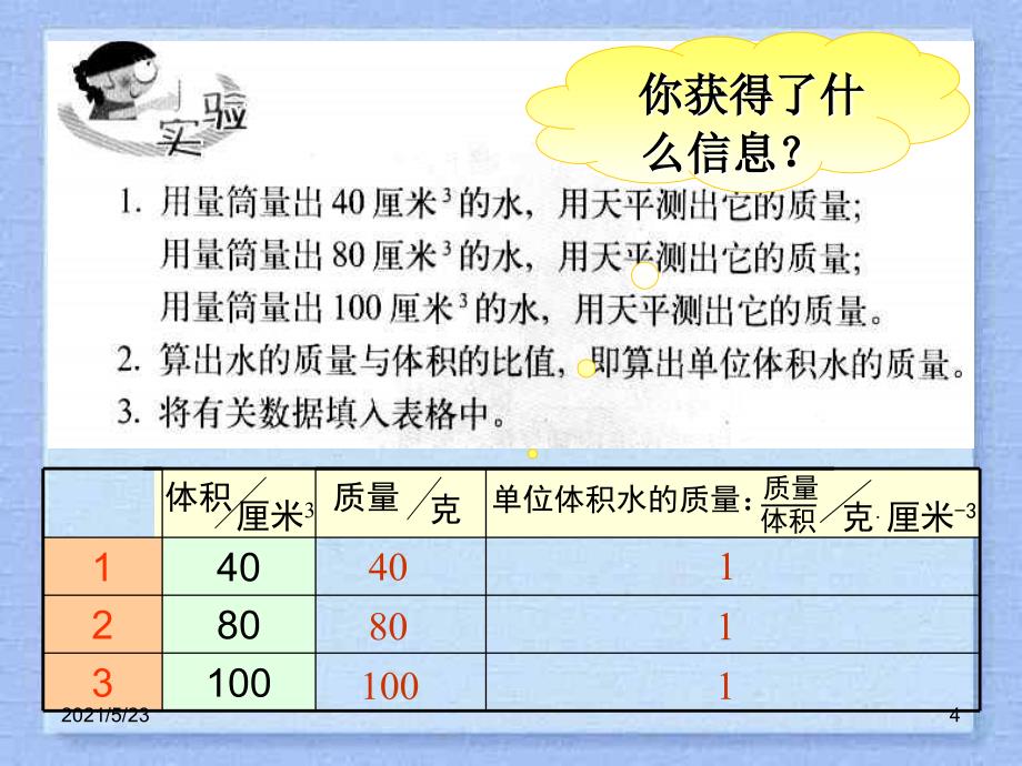 八年级科学水的密度10_第4页