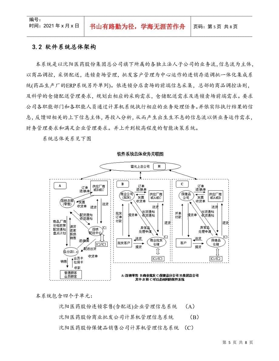 医药股份有限公司总体发展方案_第5页