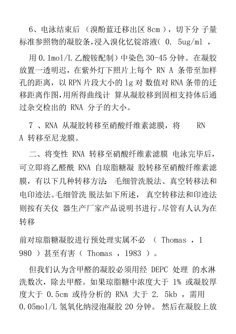 精编Northernblot实验步骤资料_第4页