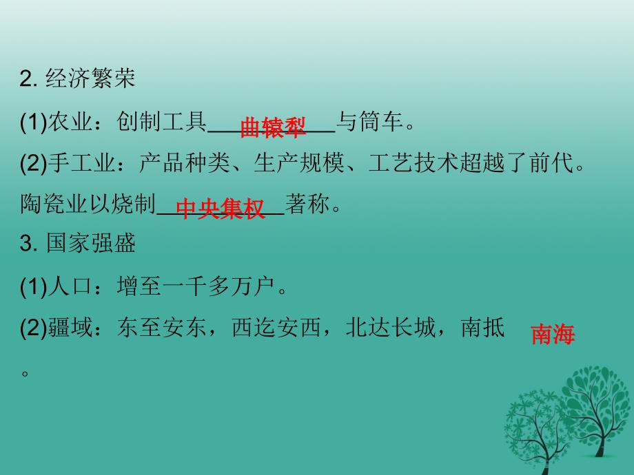 中考历史总复习 中国古代史 主题三 繁荣与开放的社会、经济重心南移和民族关系的发展课件.ppt_第3页