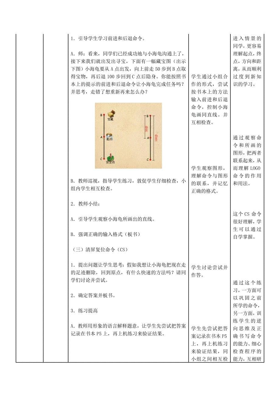 认识小海龟教学设计_第5页