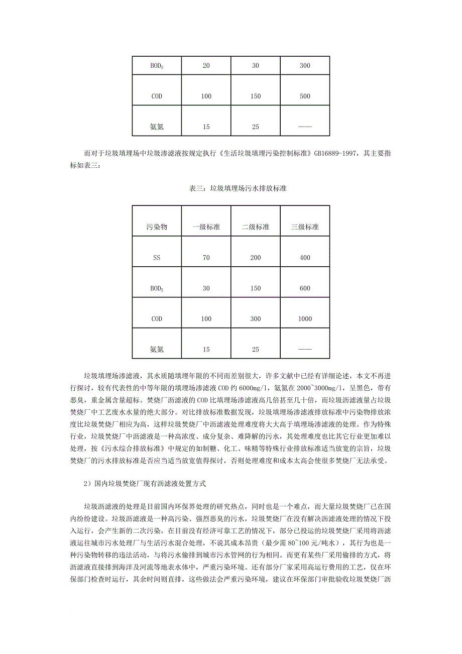 垃圾焚烧厂沥滤液的处理_第4页