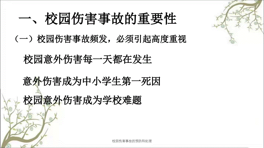 校园伤害事故的预防和处理_第2页