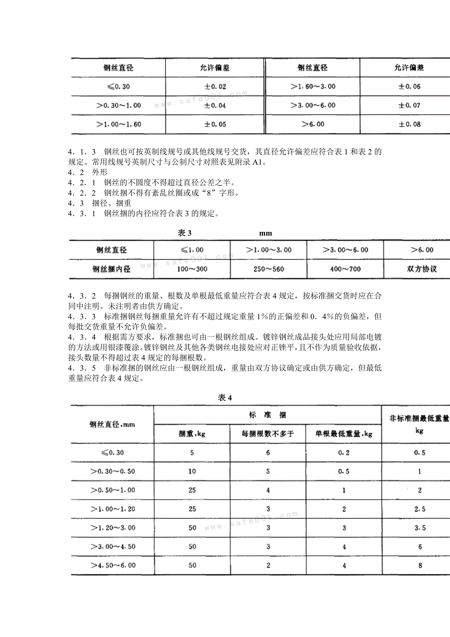 镀锌铁丝规格及重量.doc_第2页