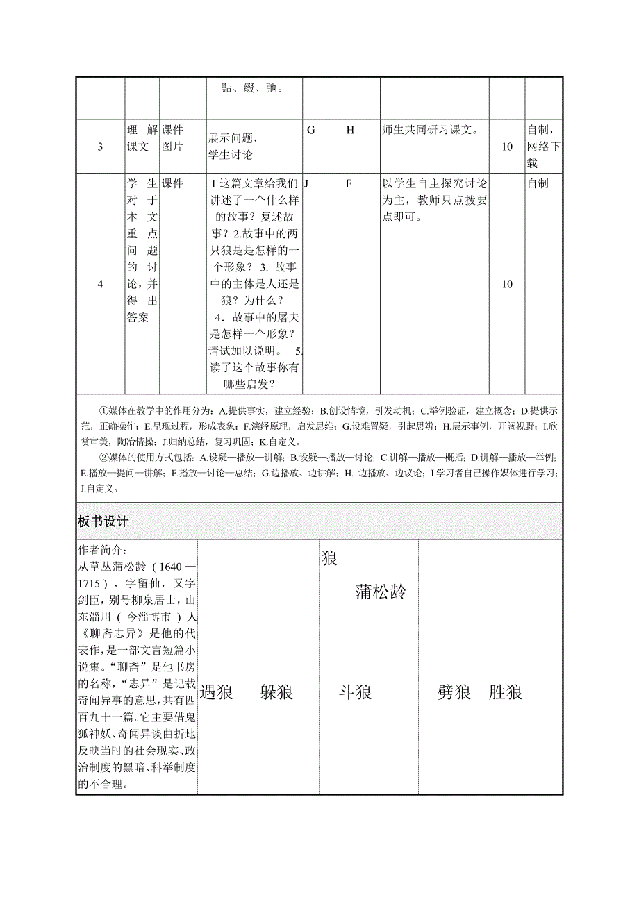 一节课的教学设计模板_第3页