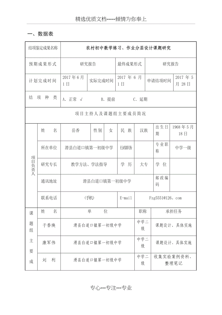 结项鉴定审批书_第4页