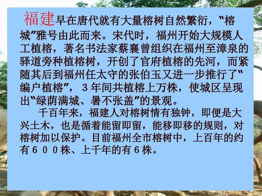 高中语文《故乡的榕树》课件粤教必修二_第5页